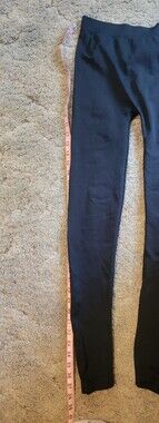 Black Leggings Pair - Solid Black